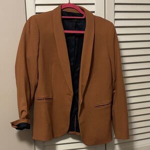 J. Crew Tan Wool-blend Blazer